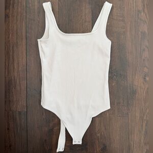 Abercrombie Square Neck Tank Bodysuit